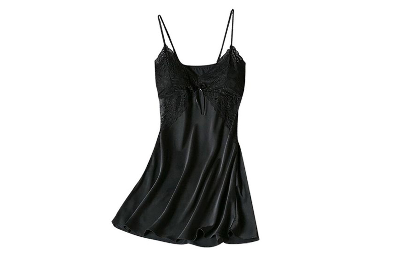 black lace nightie